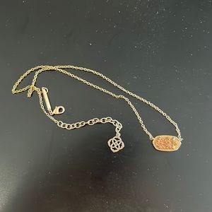 Kendra Scott gold Elisa necklace
